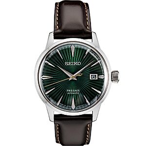 SEIKO SRPD37 Presage Men's Watch Brown 40.5mm Stainless Steel $378