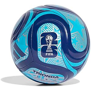 $10* | adidas FIFA World Cup 26 Trionda Soccer Ball (Size 3, Night Indigo) at Amazon