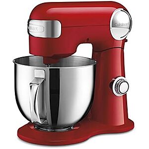 $139* | 5.5-Qt 12-Speed Cuisinart Precision Master Stand Mixer (Ruby Red) at Amazon