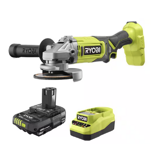Ryobi ONE+ 18V 4-1/2" Cordless Angle Grinder Kit w/ 2x 2.0Ah Batteries & Charger $79.97 + Free Shipping