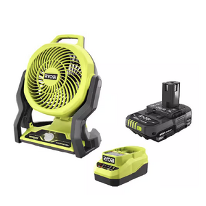 Ryobi ONE+ 18V 7-1/2" Whisper Series Cordless Hybrid Fan w/ 2.0Ah Battery & Charger $79.97 + Free Shipping