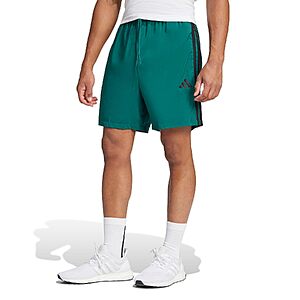 adidas Originals Men's Essentials 3-Stripes Chelsea 7" Shorts (Small, Collegiate Green/Black) $8.98 + Free Shipping w/ Prime or on $35+