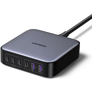 UGREEN Nexode 6-Port 200W GaN USB-C Charging Station (Black) $59.99 + Free Shipping