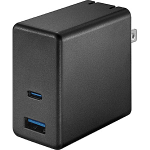 Best Buy Essentials 65W Dual-Port USB-C & USB-A Wall Charger (Black) $11.99 + Free Shipping