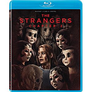 The Strangers: Chapter 2 -  BLURAY + DVD +  Digital $7.50 Amazon.com