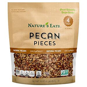 [AC] $6.13* | 16-Oz Nature's Eats Pecan Pieces at Amazon
