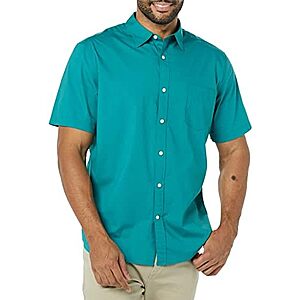 $4.17* | Men's Amazon Essentials Short Sleeve Shirt (various) at Amazon