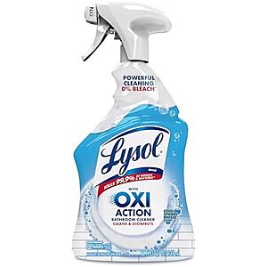 [SnS, AC] $2.92 | 32-Oz Lysol Bathroom Spray Cleaner w/ Hydrogen Peroxide at Amazon