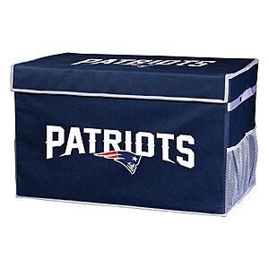Franklin Sports NFL Storage Footlocker Bins - Large Folding Organizer Containers - NFL Teams PATRIOTS , Colts , Cardinals $15