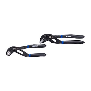 Kobalt Water Pump and Pliers Wrench with Wrench(es) 2 -Piece in Black | 55074 $19.98