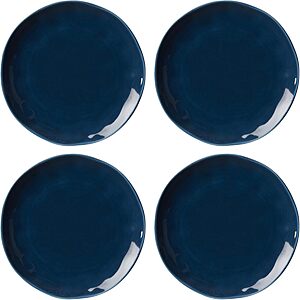 4-Pc Lenox 8.25" Porcelain Accent Dinnerware Plates (Blue Bay) $16.25