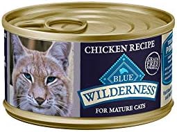 [SnS, AC] $11.70 | 24-Pack 3-Oz Blue Buffalo Wilderness Chicken Adult 7+ Wet Cat Food Paté at Amazon (48.8￠ each)