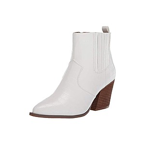 $7.99, FS Prime, The Drop Women's Sia Pointed Toe Western Ankle Boot, Woot!