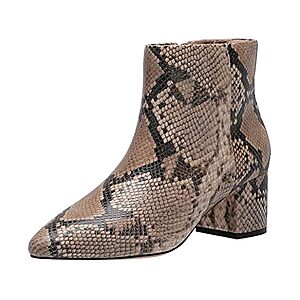 $9.99, FS Prime, 6 colors, The Drop Women's Jessie Side-Zip Block Heel Ankle Boot, Woot!