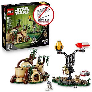 LEGO Star Wars SMART Play: Yoda’s Hut and Jedi Training 75422 @ Target $43