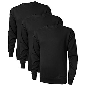 Little Beauty 3 Pack Crewneck Sweatshirts Long Sleeve Pullover Sweatshirts for Men Lightweight Casual Top S-3XL S-3XL - $17.49 after coupon