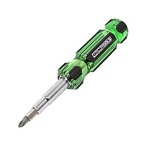 $9.99 | OEM Tools 13-In-1 Slotted/Flathead Metal Screwdriver Bit Tool (Green) at Woot!