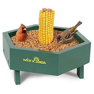 Amazon – Wooden Ground Bird & Squirrel Feeder Tray - $12.59 w/ Code