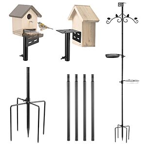 Amazon – ERYTLLY Bird Feeder Pole Stand - $15.35 / $19.49 / $17.03 w/ Code