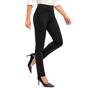 Amazon – Women's Stretch Work Pants w/ 5 Pockets - $19.49 w/ Code