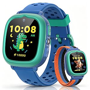 Colorful Kids Smart Watch with 2 bands & bezels, $22.99 with coupon and code