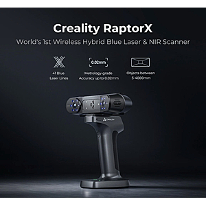 OPEN BOX creality RaptorX 3D scanner $1783.20