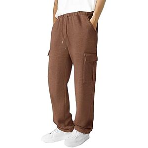 $9.99* | 3rd Hill Men's Loose Fit 5 Pocket Open Bottom Joggers (XXL) at Amazon