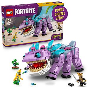 LEGO Fortnite Klombo Kids Toy - Fortnite Action Figure with Peely and Oro Minifigures, 77077 $68.59