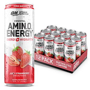 [S&S] $18.89: Optimum Nutrition Amino Energy Powder, Fruit Fusion, 9.5 oz