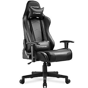 GTRACING Gaming Chair Racing Office Computer Ergonomic Video Game Chair (Black) $69.99
