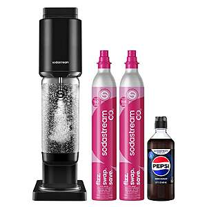 SodaStream Fresh Sparkling Water Maker Bundle $69.99 Black or White Free Shipping Costco.com