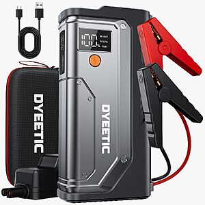 Dyeetic 7000A Jump Starter w/ 26800 mAh Powerbank $40 + Free S/H