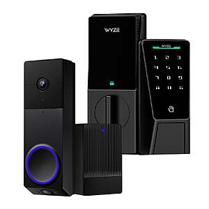 Wyze Front Porch 2K Security Bundle $134.99 Free Shipping Costco.com