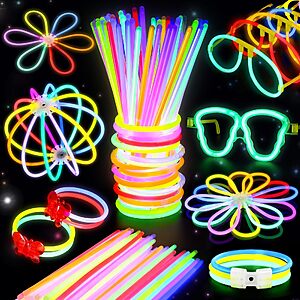 Amazon ~ 200 Glow Sticks + 267 Connectors $12.99 w/50% off coupon