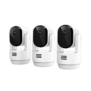 Arlo Essential Pan Tilt Indoor Camera 2K, 3-pack $79.99 Free Shipping Costco.com