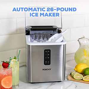 Igloo Automatic Self-Cleaning 26-Pound Ice Maker $79.99
