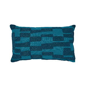 Temi Coker for Walmart 14" x 24" Beaded Decorative Throw Pillow (Blue) $5.99 + Free Shipping w/ Walmart+ or on $35+