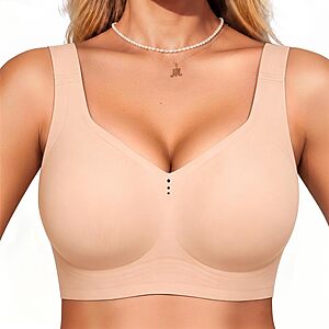 COCOMARTS Jelly Bras for Women No Underwire Full Coverage Push Up Bra S $9.99