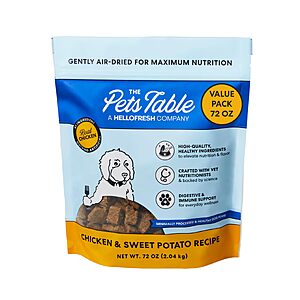 S&S The Pets Table Air Dried Dog Food, Chicken & Sweet Potato, 4.5 lb (72 Oz) for $18.97