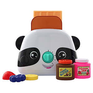 8 Pcs Kid Connection Panda Toast Pretend Play Set Multicolor $5 + Free S&H w/ Walmart+ or $35+