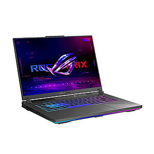 $1399 WALMART: ASUS ROG Strix G16 Gaming Laptop, 16" WUXGA 165Hz, AMD Ryzen 9 9955HX, NVIDIA GeForce RTX 5060, 16GB, 1TB SSD, Windows 11,