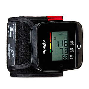 Equate Wrist Blood Pressure Monitor $21.88