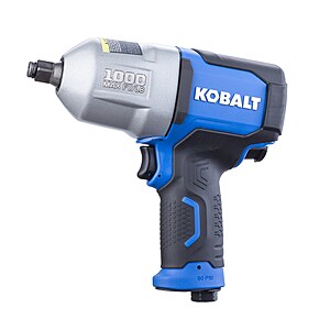 Kobalt 0.5-in 1000-ft/lb Air Impact Wrench | SGY-AIR236 $108