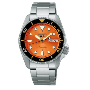 Seiko 38mm watch model SRPK35K1 Orange dial- hard to find $227.5