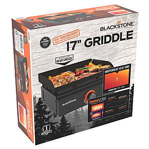 YMMV Blackstone 17in Single burner Walmart $39
