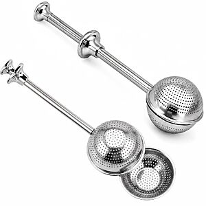 Amazon – 2-Pc Stainless Steel Flour Duster & Tea Infuser Set - $7.19 w/ Code