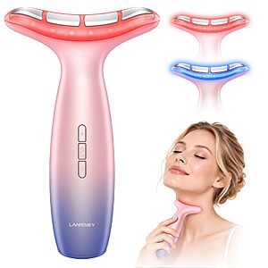 Amazon – Lanieney 4-in-1 Red Light Face & Neck Massager - $39.99 w/ Code