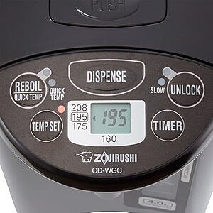 $129.99* | 3L Zojirushi Micom Water Boiler & Warmer at Amazon