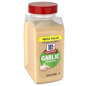 [SnS, AC] $7.75 | 16.3-Oz McCormick Garlic Powder at Amazon