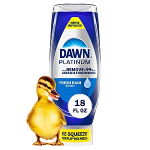 Dawn Platinum Ez-Squeeze 18 fl oz or Dawn Ultra (various) $1.99 AC